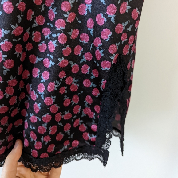 Garage Rose Satin Dress - Picture 5 of 8